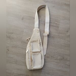 BEIS Cream Crossbody Bag